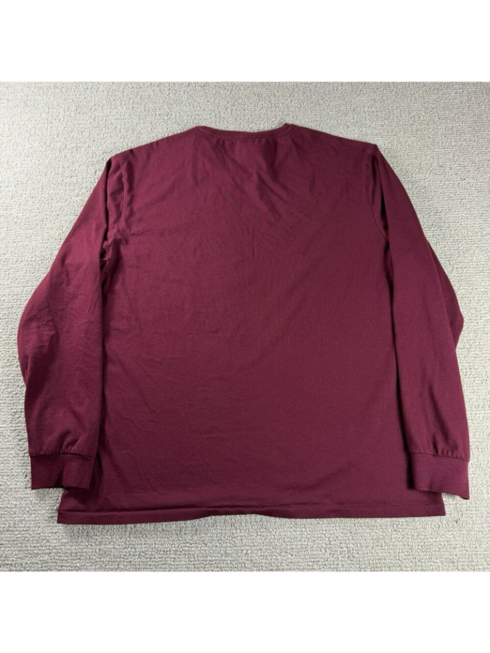 Polo Ralph Lauren Long Sleeve T-Shirt Maroon Men’s Size XL - Picture 7 of 8